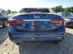 2019 Infiniti Q50 Luxe Blue vin: JN1EV7AR3KM592201