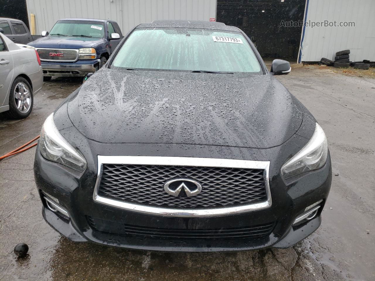 2016 Infiniti Q50 Premium Черный vin: JN1EV7AR4GM341162