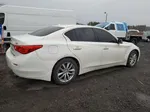 2016 Infiniti Q50 Premium Белый vin: JN1EV7AR4GM341324