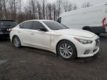 2016 Infiniti Q50 Premium Белый vin: JN1EV7AR4GM341324