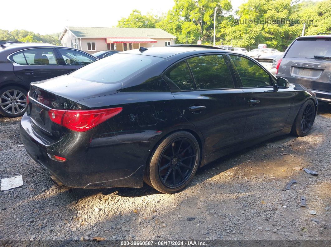 2016 Infiniti Q50 3.0t Premium Black vin: JN1EV7AR4GM341954