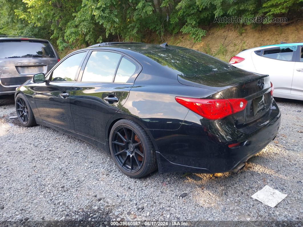 2016 Infiniti Q50 3.0t Premium Black vin: JN1EV7AR4GM341954