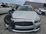 2016 Infiniti Q50 Premium Серебряный vin: JN1EV7AR4GM346264