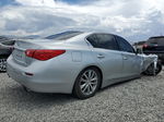 2016 Infiniti Q50 Premium Серебряный vin: JN1EV7AR4GM346264