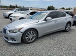 2016 Infiniti Q50 Premium Серебряный vin: JN1EV7AR4GM346264