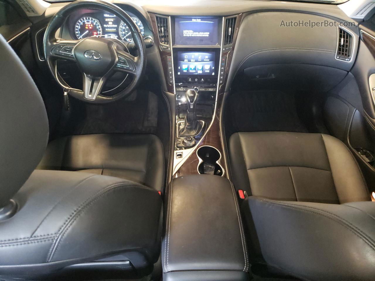 2018 Infiniti Q50 Luxe Gray vin: JN1EV7AR4JM431922