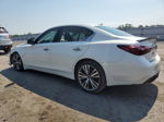 2018 Infiniti Q50 Luxe Белый vin: JN1EV7AR4JM439681