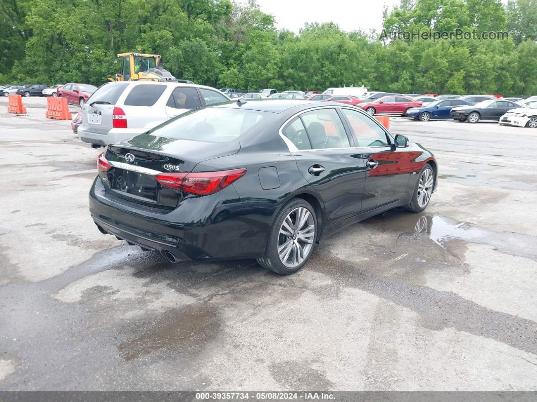 2018 Infiniti Q50 3.0t Sport Black vin: JN1EV7AR4JM440894