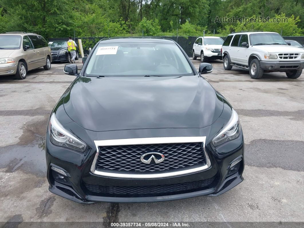 2018 Infiniti Q50 3.0t Sport Black vin: JN1EV7AR4JM440894