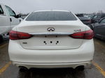 2018 Infiniti Q50 Luxe Белый vin: JN1EV7AR4JM442452