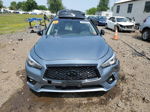 2018 Infiniti Q50 Luxe Blue vin: JN1EV7AR4JM444136