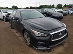 2018 Infiniti Q50 Luxe Black vin: JN1EV7AR4JM444217