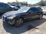 2018 Infiniti Q50 Luxe Black vin: JN1EV7AR4JM445349