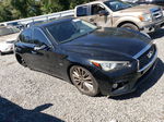 2018 Infiniti Q50 Luxe Black vin: JN1EV7AR4JM445349