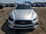 2018 Infiniti Q50 Luxe Silver vin: JN1EV7AR4JM611496