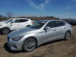 2018 Infiniti Q50 Luxe Серебряный vin: JN1EV7AR4JM611496