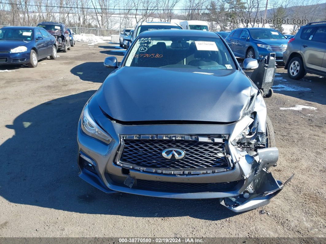 2019 Infiniti Q50 3.0t Sport Silver vin: JN1EV7AR4KM591428