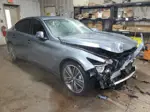 2016 Infiniti Q50 Premium Синий vin: JN1EV7AR5GM345835