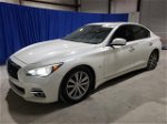 2016 Infiniti Q50 Premium White vin: JN1EV7AR5GM346631