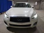 2016 Infiniti Q50 Premium White vin: JN1EV7AR5GM346631