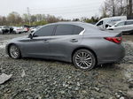 2018 Infiniti Q50 Luxe Серый vin: JN1EV7AR5JM431895