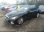 2018 Infiniti Q50 3.0t Luxe Black vin: JN1EV7AR5JM432285