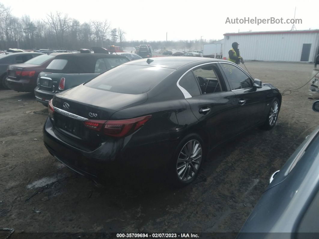 2018 Infiniti Q50 3.0t Luxe Black vin: JN1EV7AR5JM432285