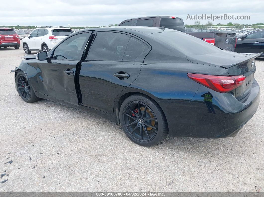 2018 Infiniti Q50 3.0t Luxe Black vin: JN1EV7AR5JM432349