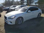 2018 Infiniti Q50 Luxe Белый vin: JN1EV7AR5JM433842