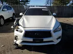 2018 Infiniti Q50 Luxe Белый vin: JN1EV7AR5JM433842