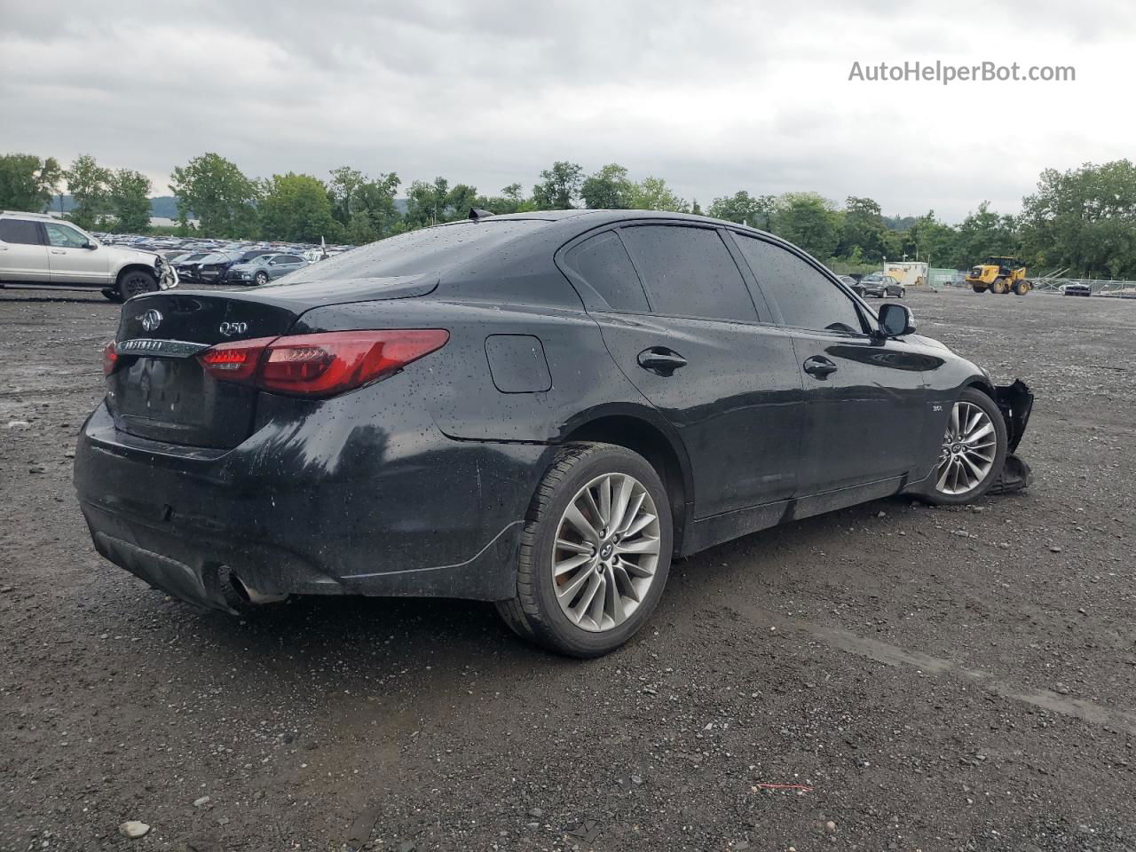 2018 Infiniti Q50 Luxe Black vin: JN1EV7AR5JM437101