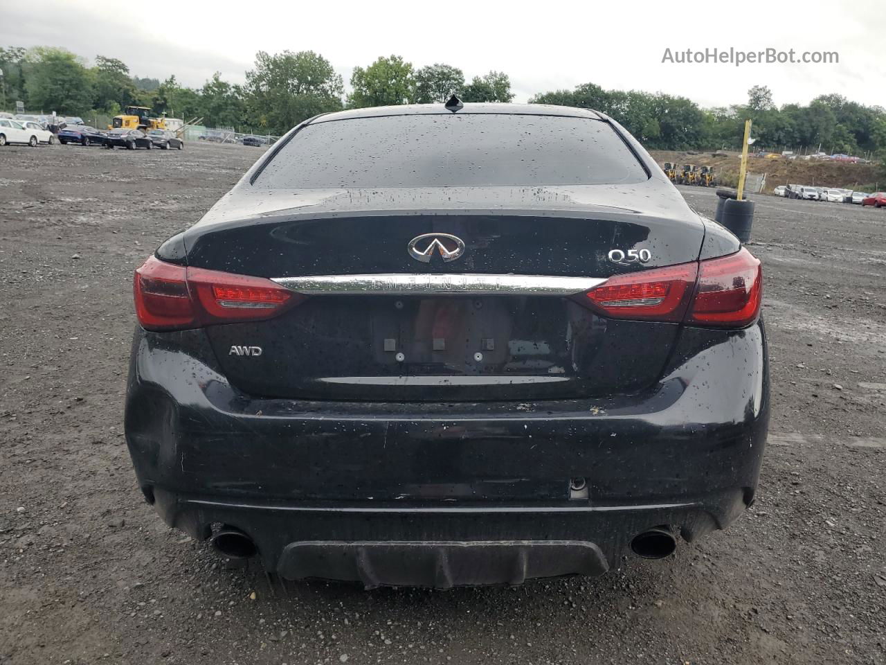 2018 Infiniti Q50 Luxe Black vin: JN1EV7AR5JM437101