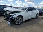 2018 Infiniti Q50 Luxe Белый vin: JN1EV7AR5JM437518