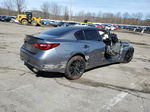 2018 Infiniti Q50 Luxe Gray vin: JN1EV7AR5JM442752