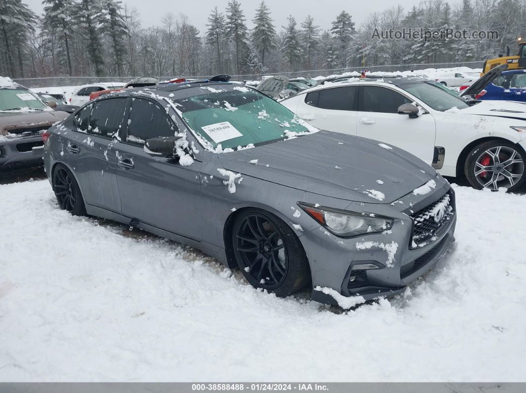 2019 Infiniti Q50 3.0t Sport Серый vin: JN1EV7AR5KM551388