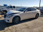 2019 Infiniti Q50 Luxe White vin: JN1EV7AR5KM551536