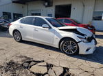 2019 Infiniti Q50 Luxe White vin: JN1EV7AR5KM551536