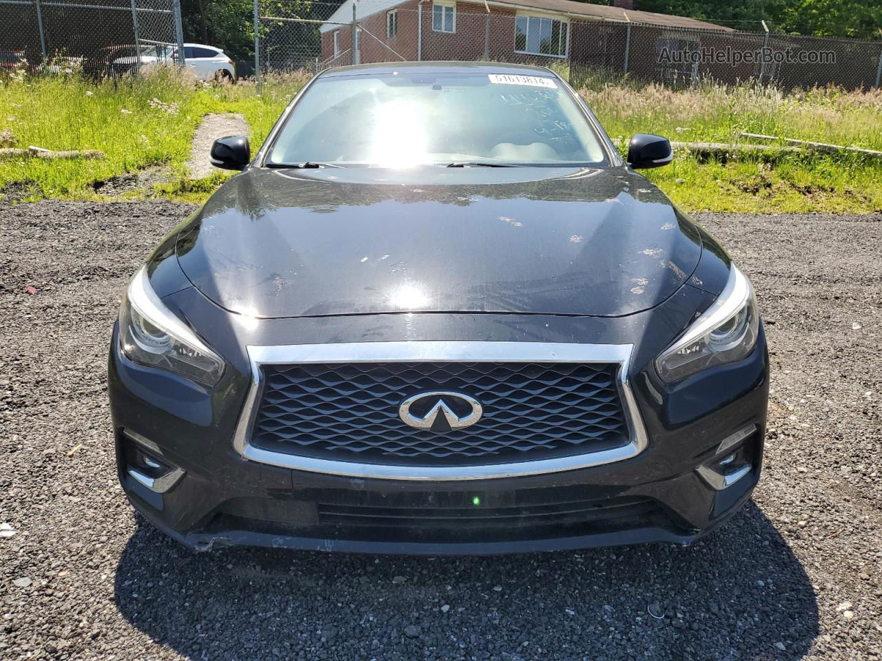 2019 Infiniti Q50 Luxe Black vin: JN1EV7AR5KM552993