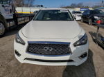 2019 Infiniti Q50 Luxe White vin: JN1EV7AR5KM557448