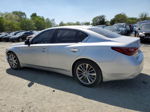 2019 Infiniti Q50 Luxe Серебряный vin: JN1EV7AR5KM558616