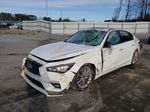 2019 Infiniti Q50 Luxe Белый vin: JN1EV7AR5KM559314