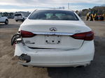 2019 Infiniti Q50 Luxe White vin: JN1EV7AR5KM559314