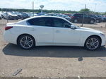 2019 Infiniti Q50 3.0t Signature Edition White vin: JN1EV7AR5KM591289