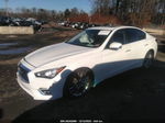 2019 Infiniti Q50 3.0t Luxe White vin: JN1EV7AR5KM592393