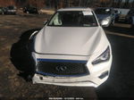 2019 Infiniti Q50 3.0t Luxe Белый vin: JN1EV7AR5KM592393