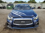 2019 Infiniti Q50 Luxe Blue vin: JN1EV7AR5KM593348