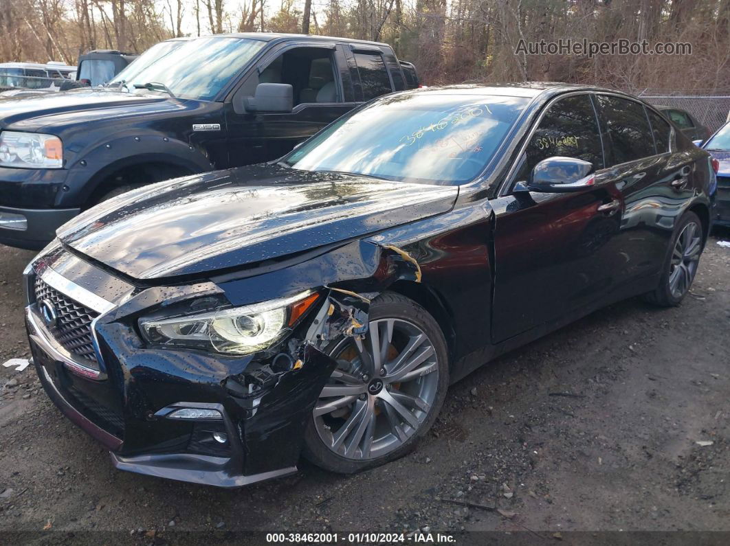 2019 Infiniti Q50 3.0t Luxe/3.0t Signature Edition/3.0t Sport Black vin: JN1EV7AR5KM593379