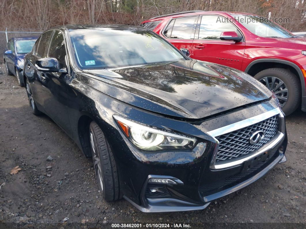 2019 Infiniti Q50 3.0t Luxe/3.0t Signature Edition/3.0t Sport Black vin: JN1EV7AR5KM593379