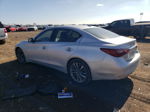 2019 Infiniti Q50 Luxe Silver vin: JN1EV7AR5KM593608