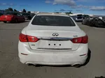 2016 Infiniti Q50 Premium White vin: JN1EV7AR6GM343043